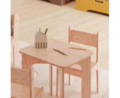 Kinderstuhl MIMI KR Montessori Holz