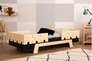 Geländer für Kinderbetten PUZZLE Montessori Holz