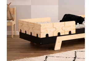 Geländer für Kinderbetten PUZZLE Montessori Holz