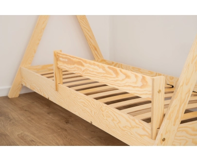 Geländer für Kinderbetten Universal und Ausziehbar Montessori Holz