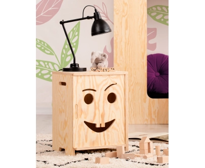 Nachttisch für Kinder KAPI Montessori Holz