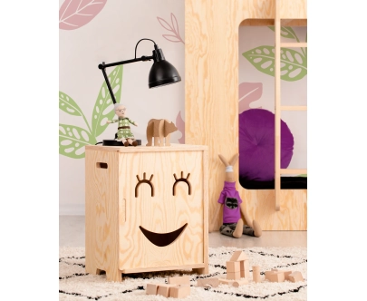 Nachttisch für Kinder KAPI Montessori Holz