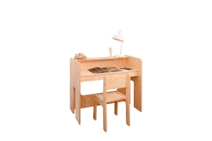 Kinderschreibtisch mit Stuhl Set MIMI BRK Montessori Kiefer