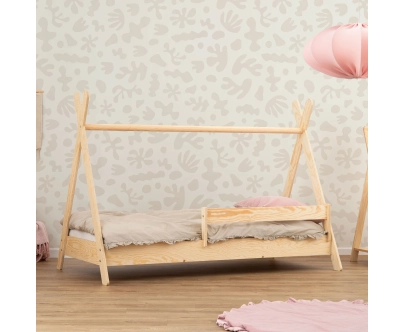 Geländer für Kinderbetten Universal und Ausziehbar Montessori Holz