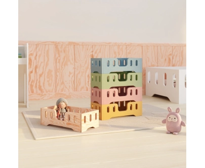 Puppenbett MINI TILA 2 Montessori Holz