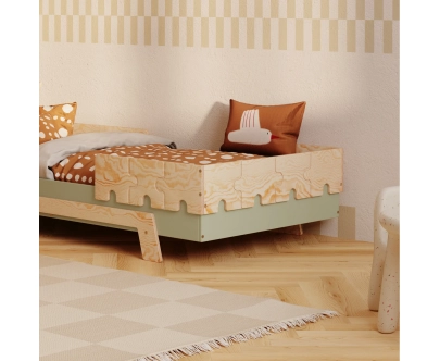 Geländer für Kinderbetten PUZZLE Montessori Holz