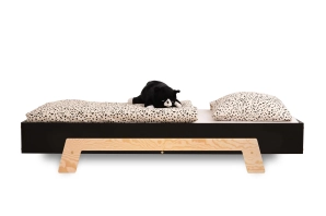 Einzelbett für Kinder mit Lattenrost PUZZLE Montessori Holz