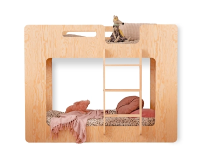 Etagenbett für Kinder mit Lattenrost MIMI Montessori Holz