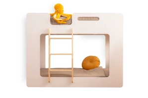 Etagenbett für Kinder mit Lattenrost MIMI Montessori Holz
