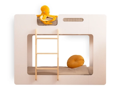 Etagenbett für Kinder mit Lattenrost MIMI Montessori Holz