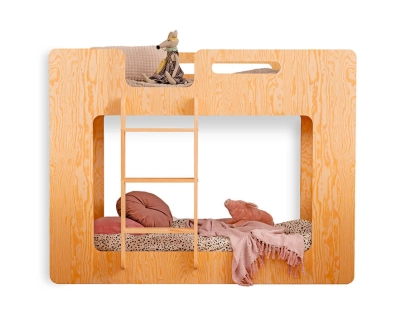 Etagenbett für Kinder mit Lattenrost MIMI Montessori Holz