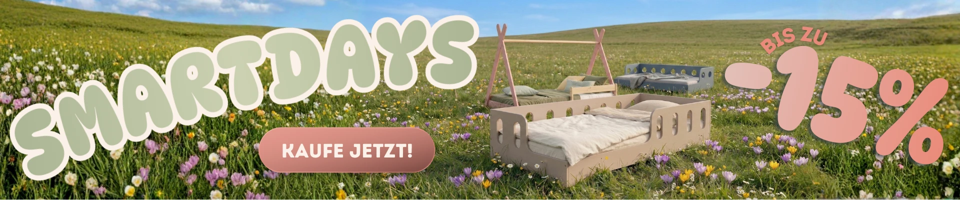 Betten mit Schubladen aus Holz