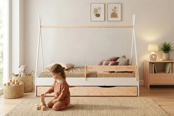 Kinderbett mit Stauraum: Maximale Funktionalität fürs Kinderzimmer
