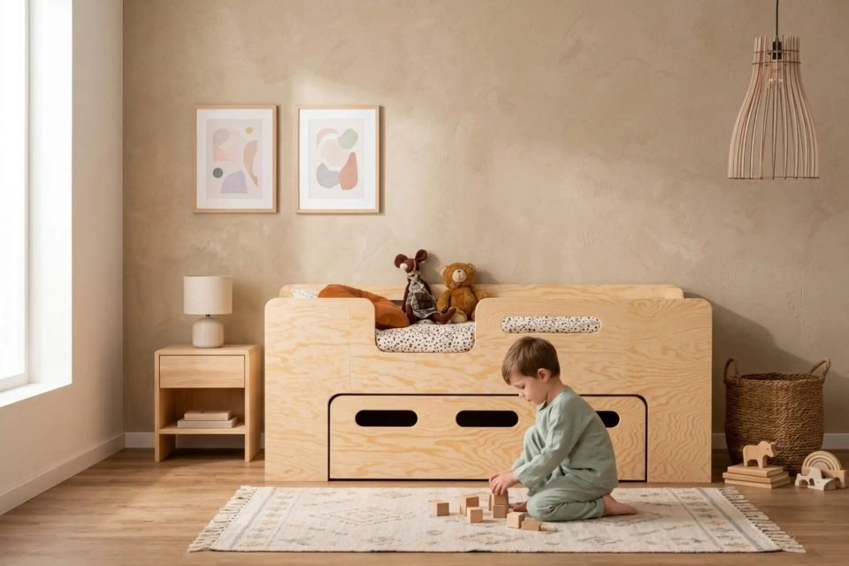 Kinderbett mit Schublade: Ordnung & Stil für das Kinderzimmer