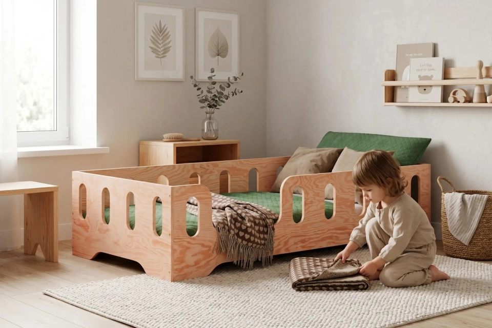 Ein Kinderbett, das Generationen überdauert: So pflegen Sie Holz, damit es mit der Zeit immer schöner wird
