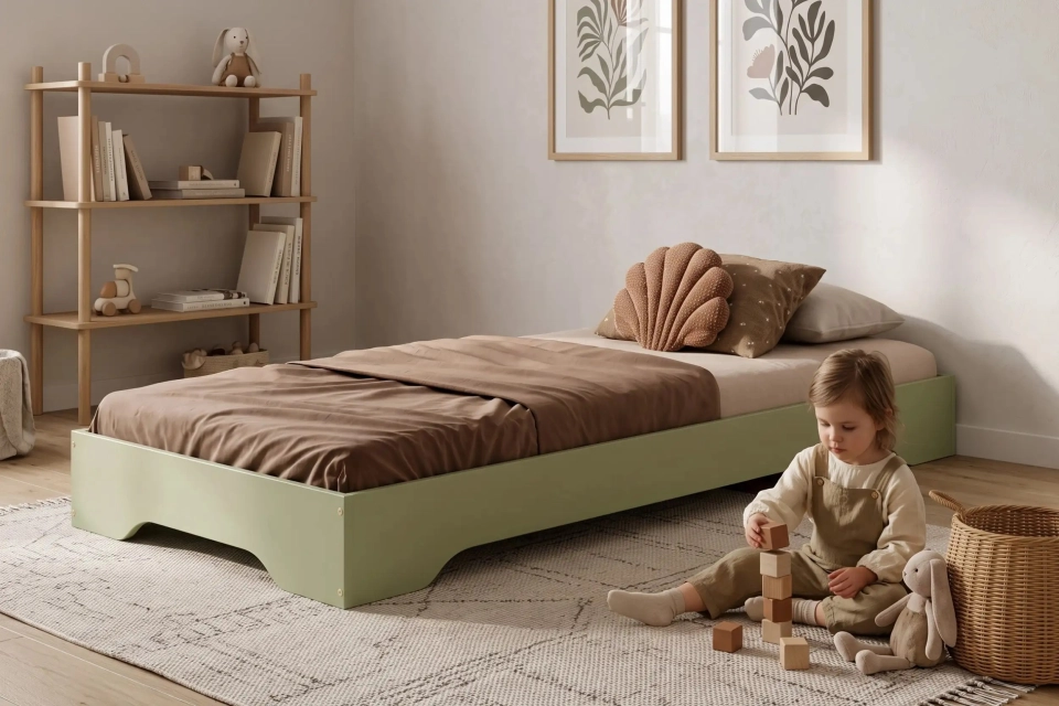 Bett an der Wand oder mitten im Raum? Wo ist der beste Platz für das Kinderbett?