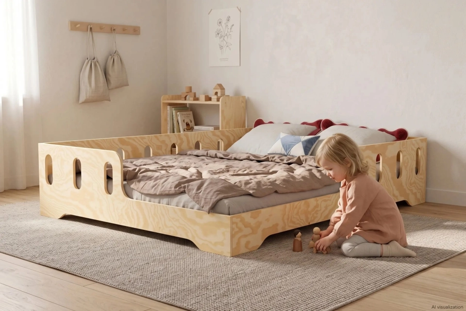 Ein stabiles Bett für Kinder mit Übergewicht: Worauf es bei Rahmen und Matratze wirklich ankommt